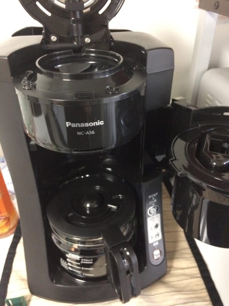 実際に使っておすすめコーヒーメーカーPanasonic NC-A56｜アラフォー複業ミュージシャンブログ