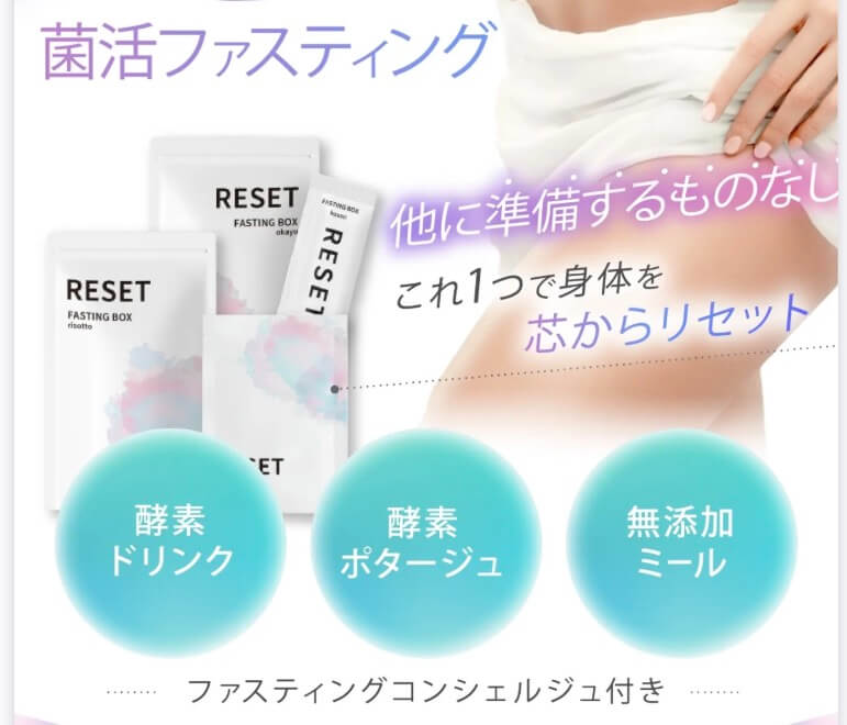 おすすめできる? 菌活ファスティングで RESET BOX(リセットボックス)