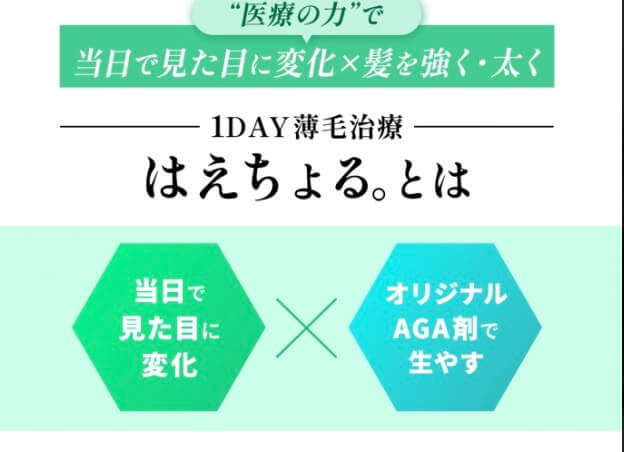 はえちょる｜アトムクリニック薄毛治療の口コミ・料金・体験談